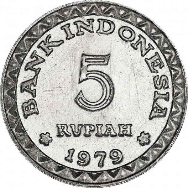 Koin Kuno Set 5 Dan 10 Rupiah tahun 1974