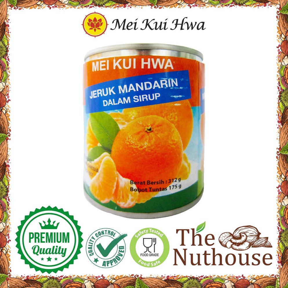 

[✿B48$] Mei Kui Hwa - Mandarin Orange in Syrup / Jeruk Mandarin 312gr Discount