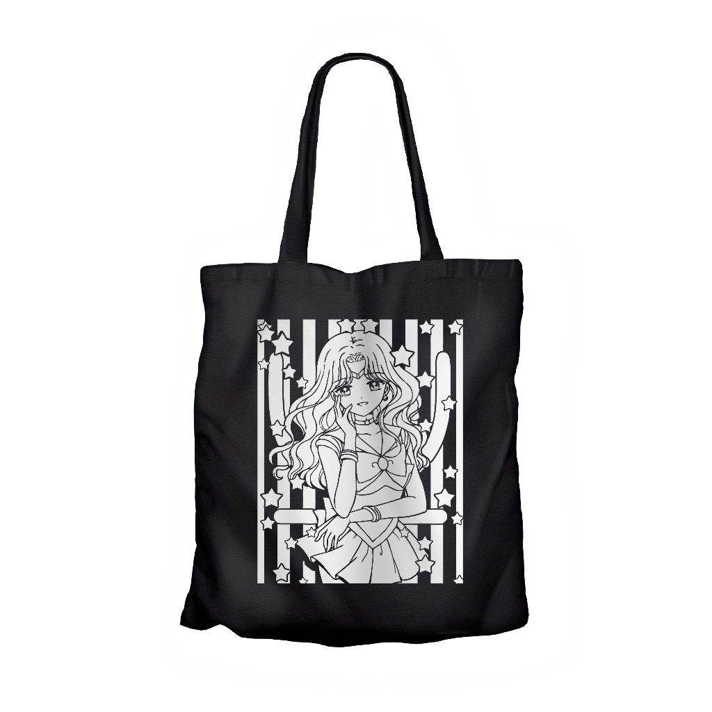 Tote bag anime SAILOR NEPTUNE LINE - SAILOR MOON material canvas
