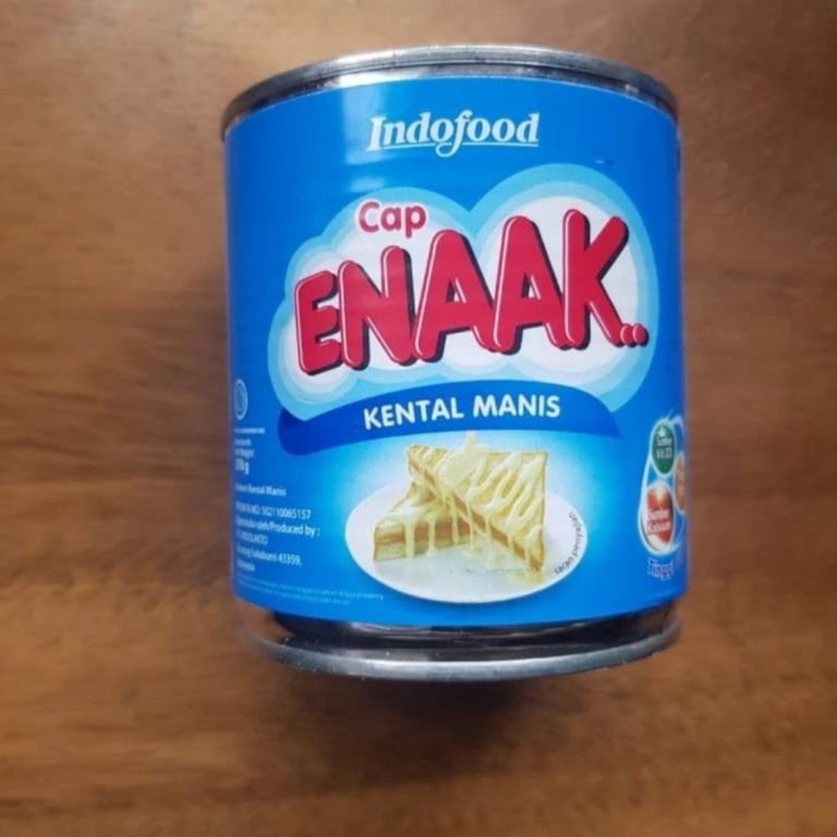 

Terk!!ni susu kental manis cap enak enaak kemasan kaleng 370gr putih Spesial Murah