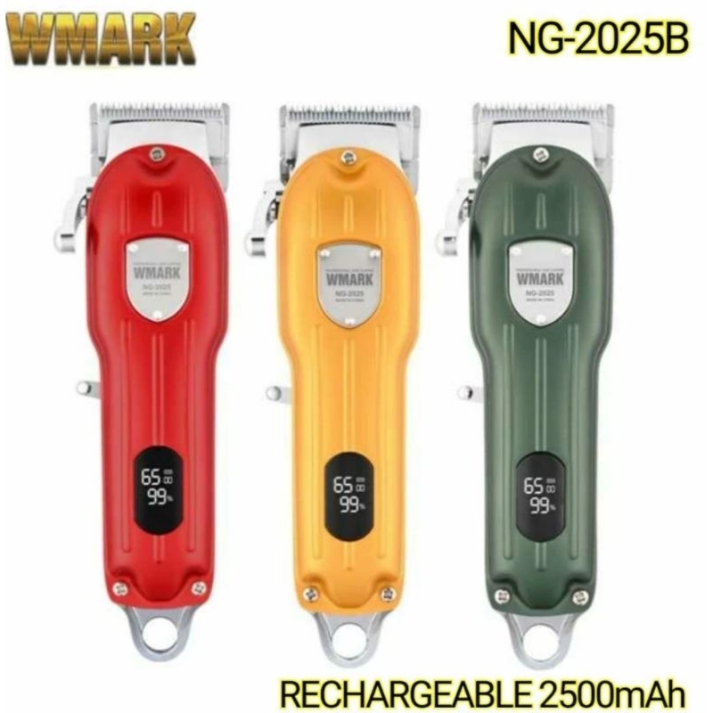 HAIR CLIPPER WMARK NG 2025B ALAT MESIN CUKUR RAMBUT WMARK 2025 ORI