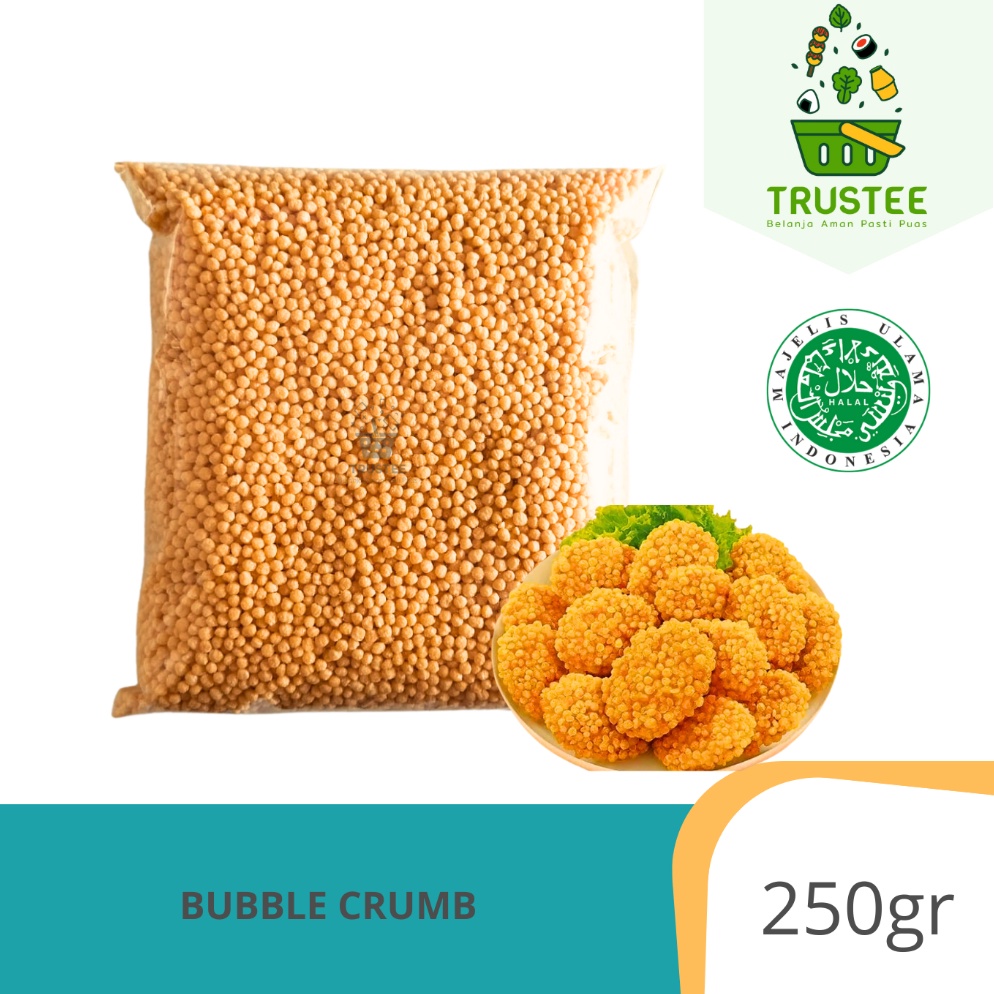 

[★Y32&] Tepung Roti Bulat / Bubble Crumbs Crispy Nugget Naget Halal 250gr Promo Tergila