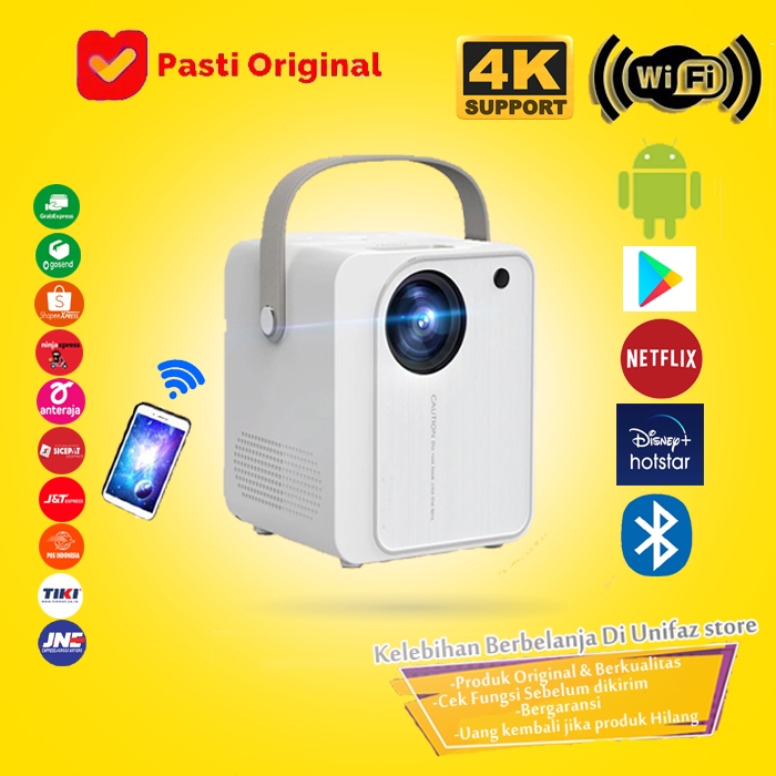 PROYEKTOR ANDROID / PROYEKTOR MURAH / INFOCUS ANDROID / PROJECTOR ANDROID / PROYEKTOR WIFI / PROJECT