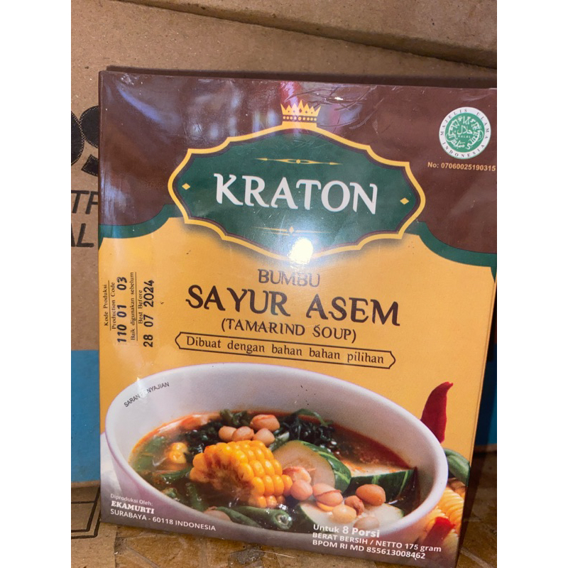 

kraton bumbu sayur asem 175 gram