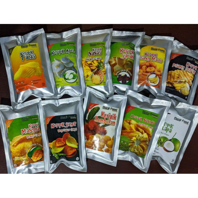 

D!skon Pr0mo READY MEDAN KERIPIK BUAH & SAYUR (ANEKA BUAH & SAYUR) 65 GRAM - 90 GRAM Dijamin Ori