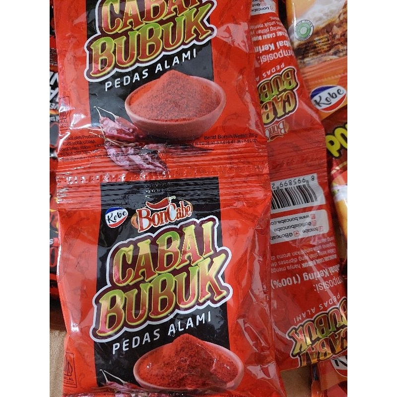 

Cabai Bubuk Bon Cabe Per 5pcs