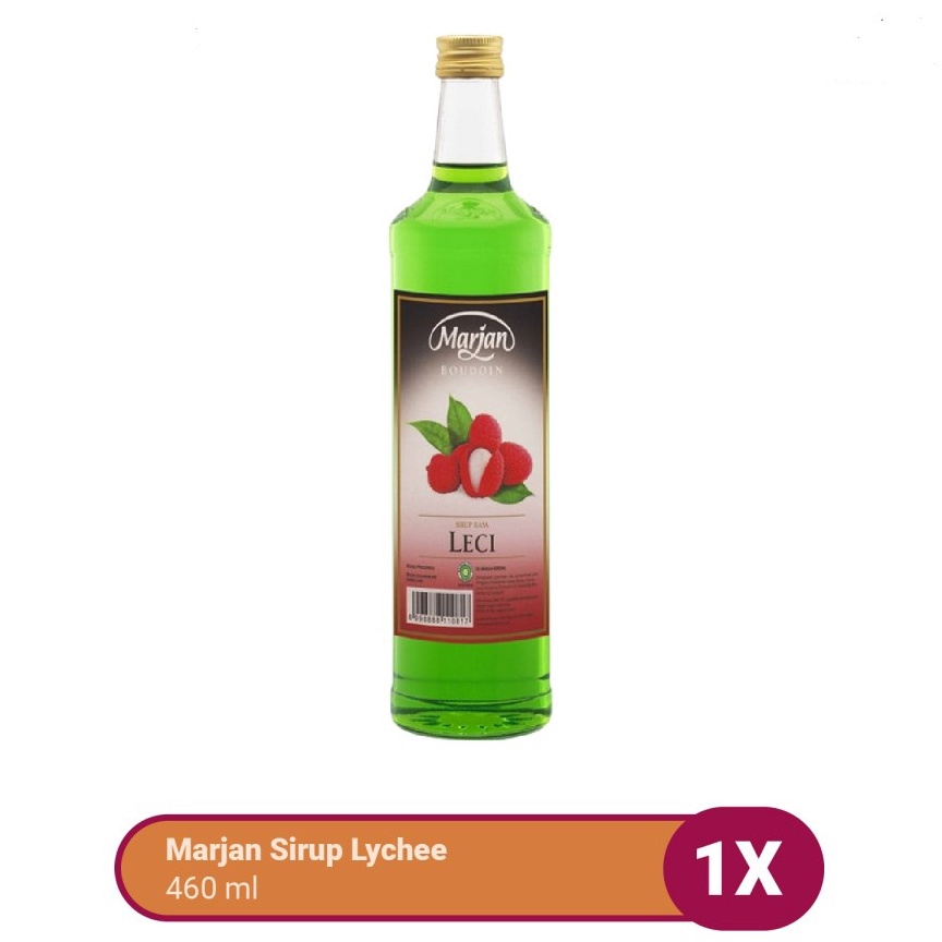 

[❆M4➢] SIRUP LECI MARJAN BOUDOIN LYCHEE SYRUP 460ML New_Product