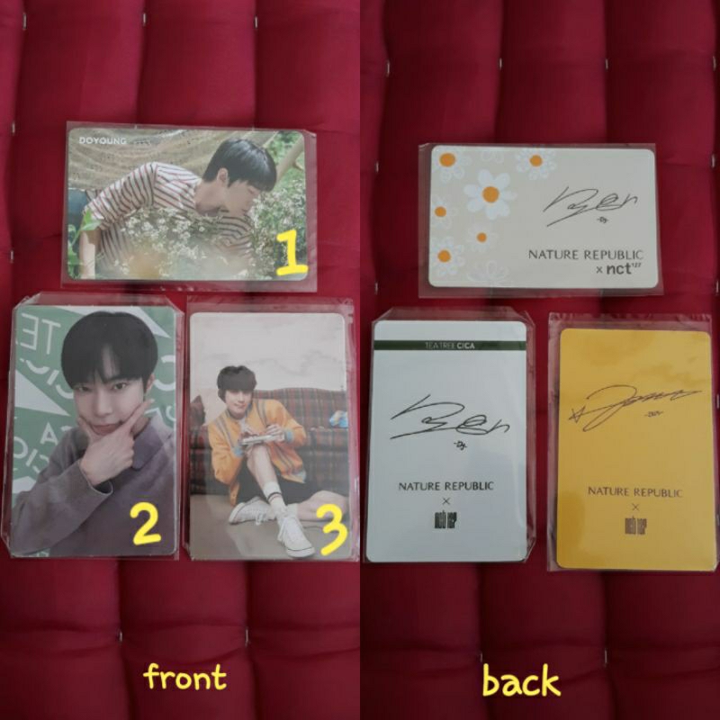 Official Photocard NCT 127 x Nature Republic