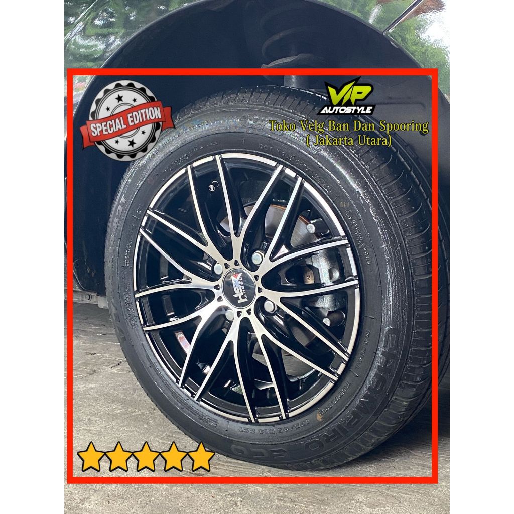 Pelek Velg Mobil Agya Ayla R14 Ring 14 Murah Type HSR NAPLES H140 R14 Lebar 6