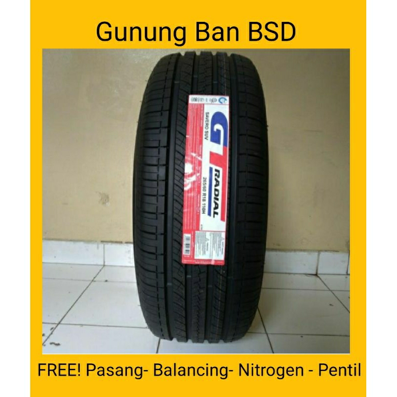 GT Savero SUV 265/60 R18