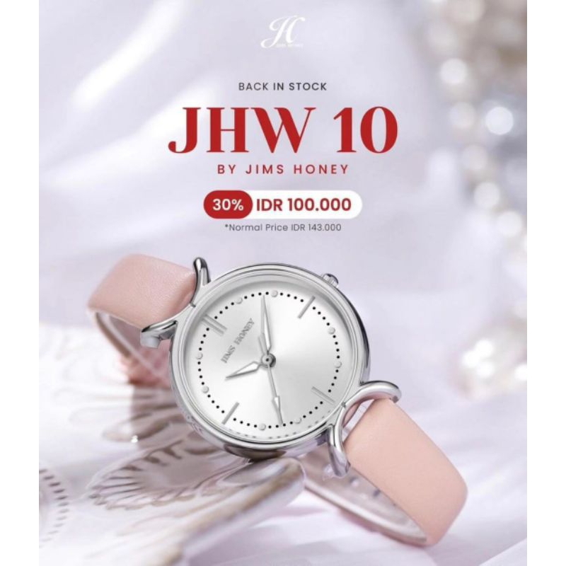 JIMS HONEY JHW 10 JAM TANGAN WANITA TALI KECIL