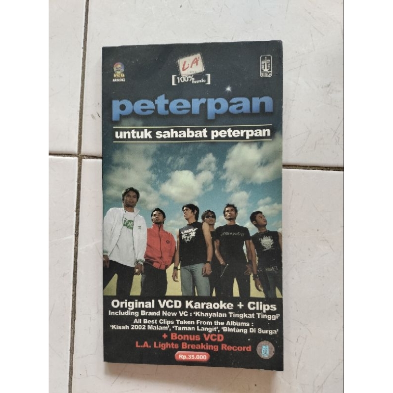 VCD KARAOKE CLIP ORIGINAL PETERPAN UNTUK KOLEKTOR
