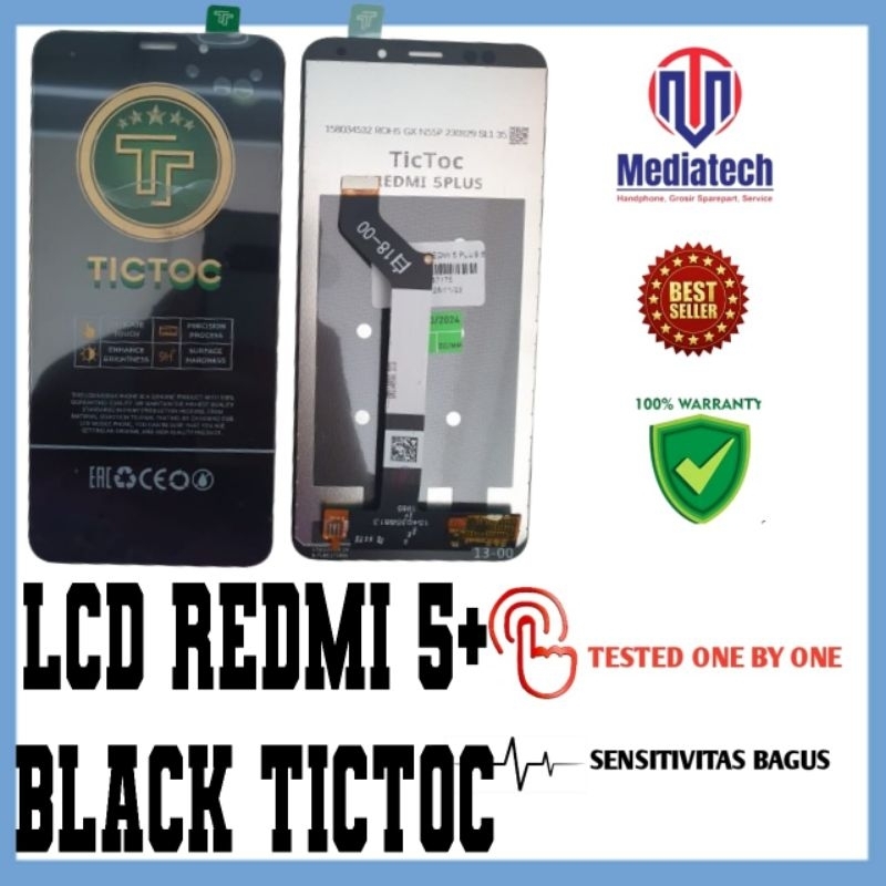 LCD REDMI 5 PLUS TICTOC