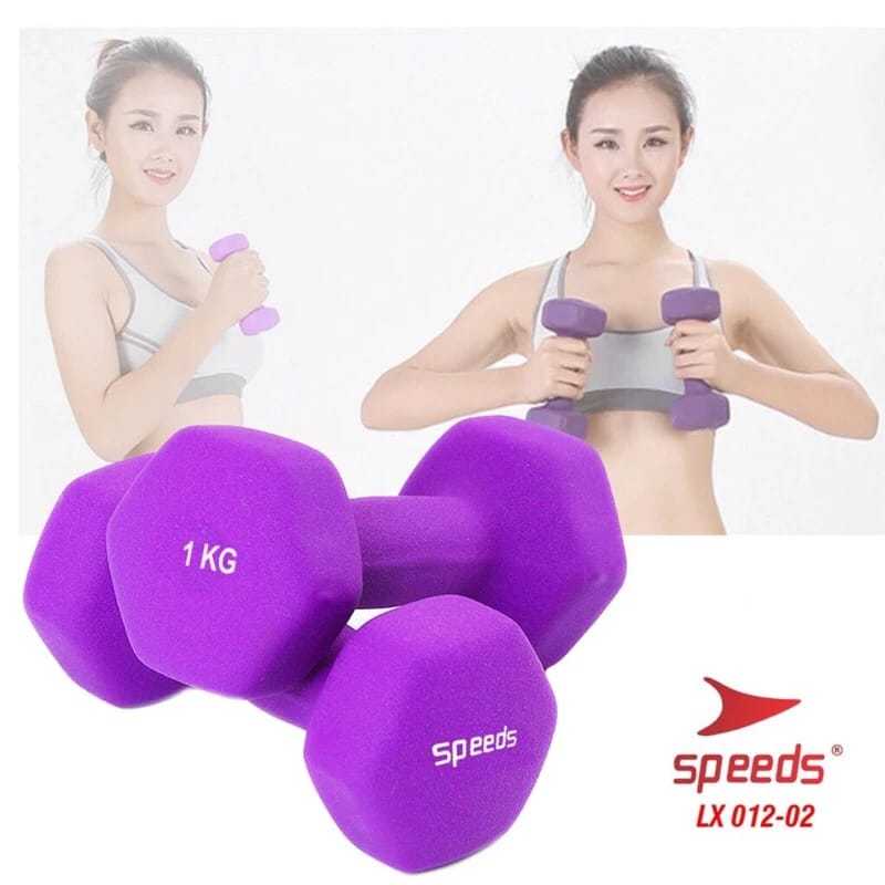 Dumbell Barbel Neoprene Speeds 1KG