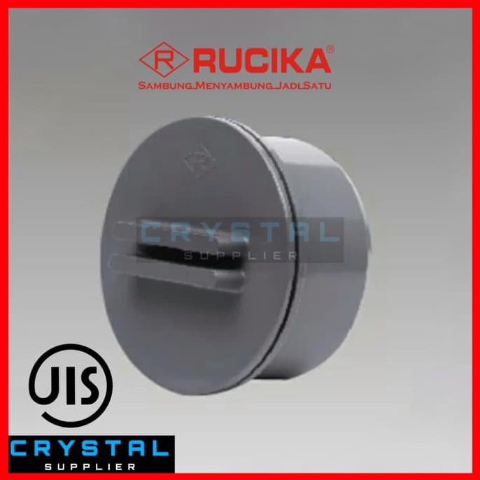 Promo.. CLEAN OUT RUCIKA 4" inch AW PVC / CO / Tutup Pipa 4" VLL