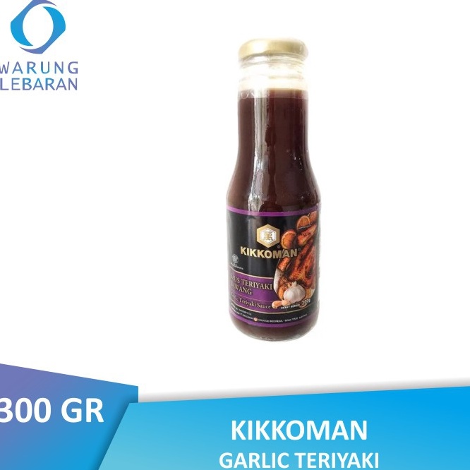 

Re4dy Kikkoman Garlic Teriyaki 300 GR - Saus Teriyaki Bawang - HALAL Stock Terupdate