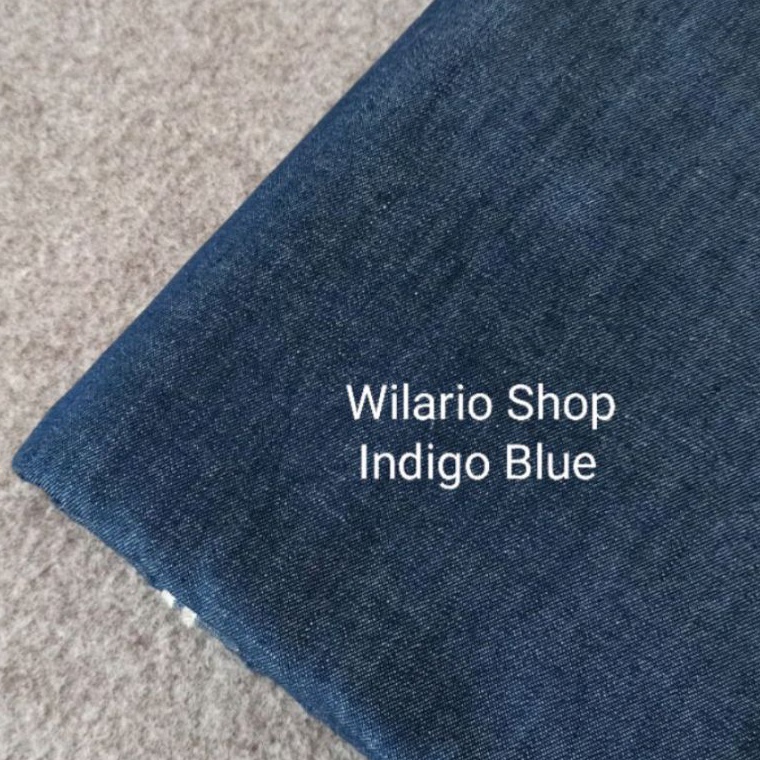 Stok Terbatas.. Bahan Kain Jeans meteran untuk atasan | Bahan Kain Denim Meteran