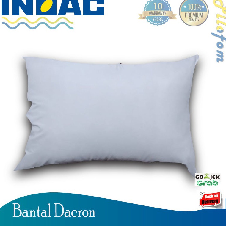 Chekout.. Bantal Dakron / Bantal Dacron Inoac Pilofom Silicon Hotel isi silikon Asli murah