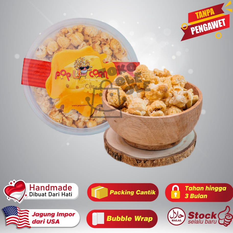 

Best Pr0duct Pop U Corn Popcorn Keju (Cheese) Stock Ada