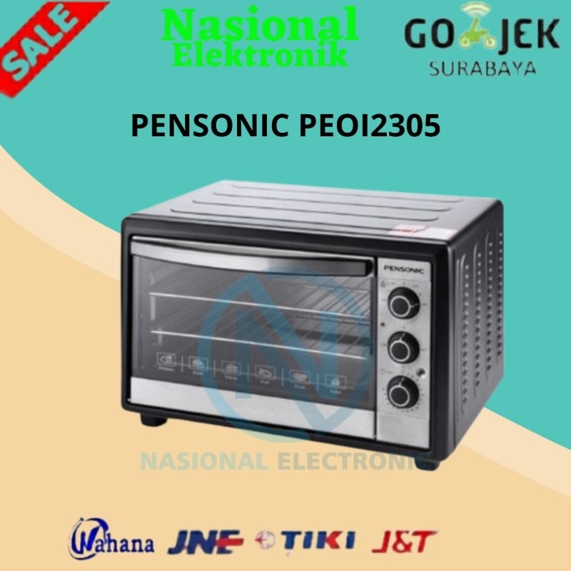 OVEN LISTRIK PENSONIC PEOI2305/OVEN LISTRIK PENSONIC/OVEN LISTRIK LOW WATT