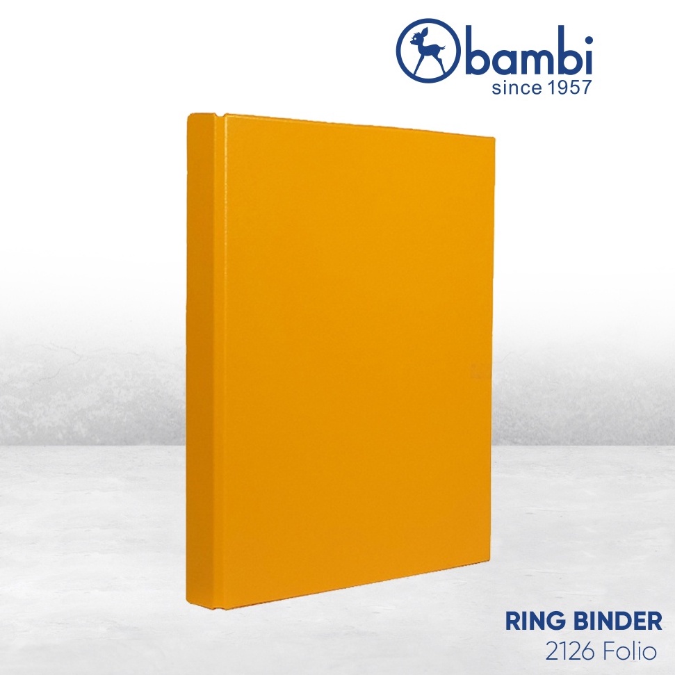 

el baru Bambi Ring Binder A4 2 Ring SMALL SIZE 15 mm kode 2126 43