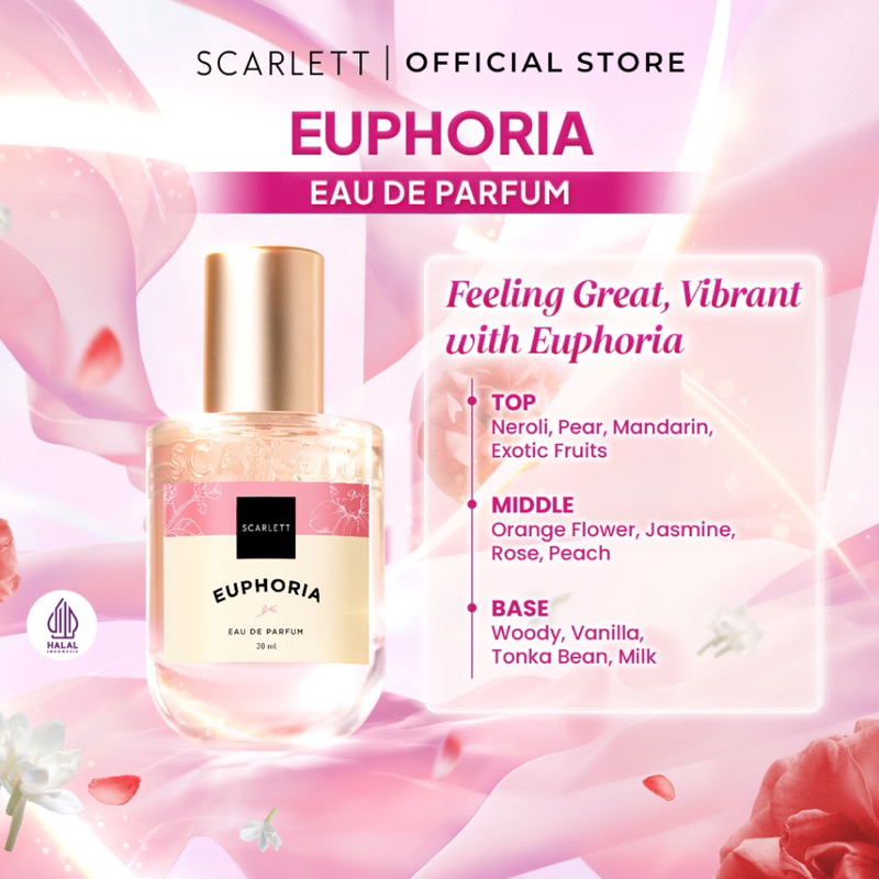 SCARLETT EUPHORIA EAU DE PARFUM/PARFUM SCARLETT 30 ml