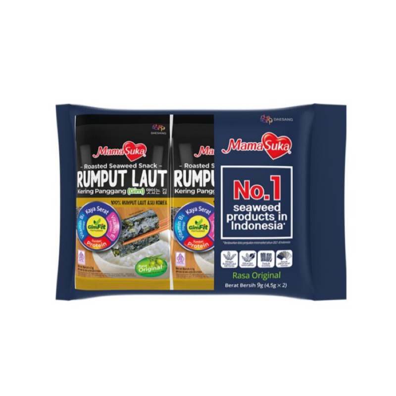 

MamaSuka Rumput Laut 2pcs x 4,5g