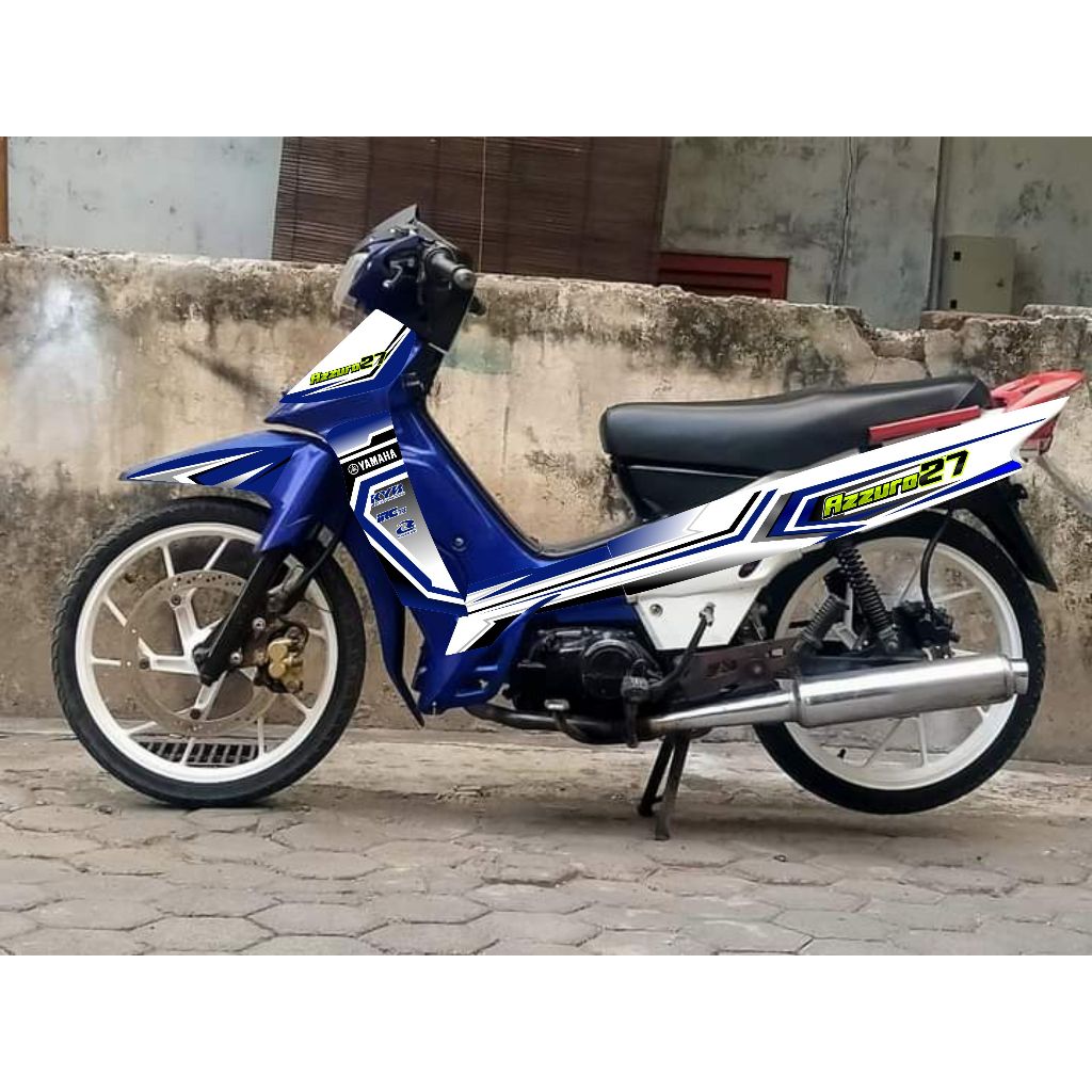 striping fiz r bahan vynil - striping custome fiz r - striping variasi motor fiz r