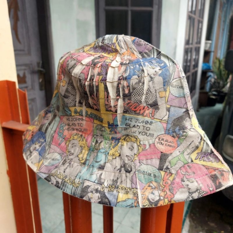 Raffaello Bettini Hat Comic AOP Unisex