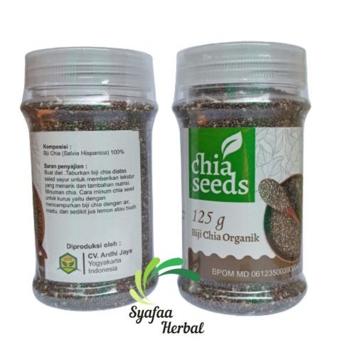 

Chia seed organik 125gr Chia seeds organic