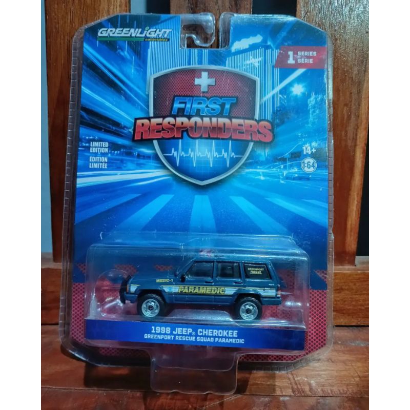 Greenlight Jeep Cherokee Squad Paramedic