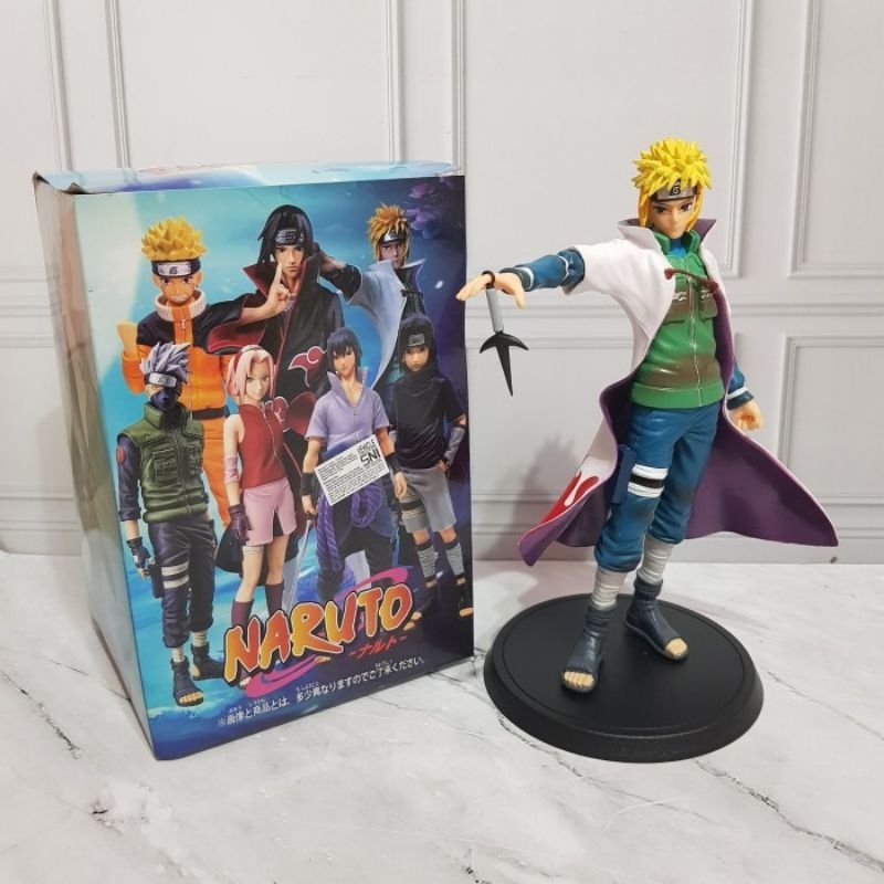 Action Figure Minato Namikaze Yondaime - Replika Diecast Minato Naruto
