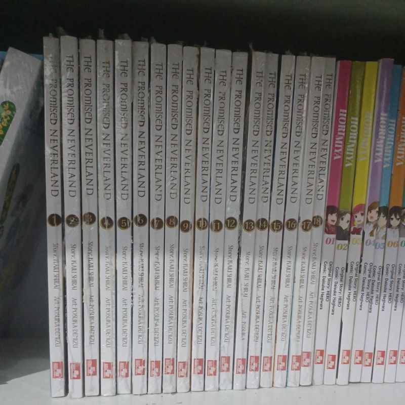 Komik/Manga The Promised Neverland set 1-18 bahasa indonesia