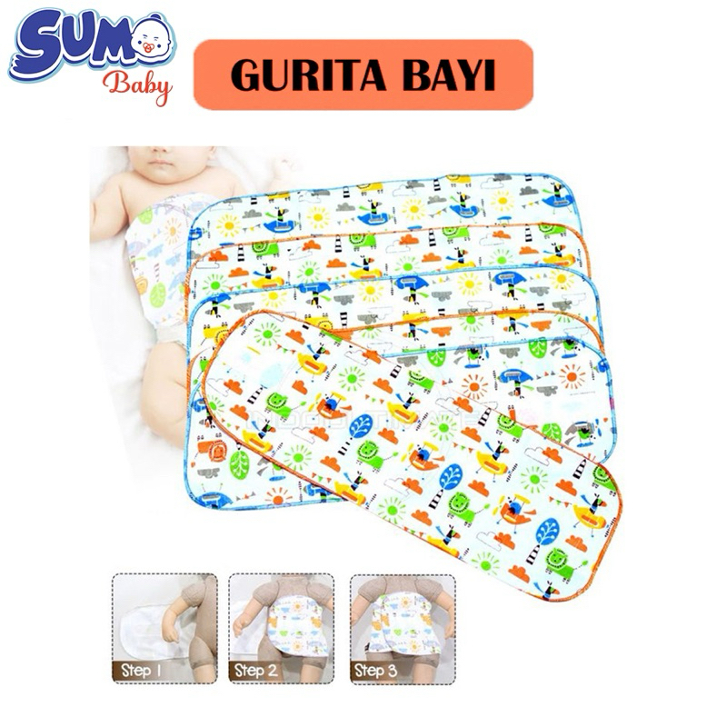 SumoBaby Gurita Anak Bayi Instan Isi 6 Perekat Baby Gurita Bayi Newborn Instan Baby Leon Halus Adem 