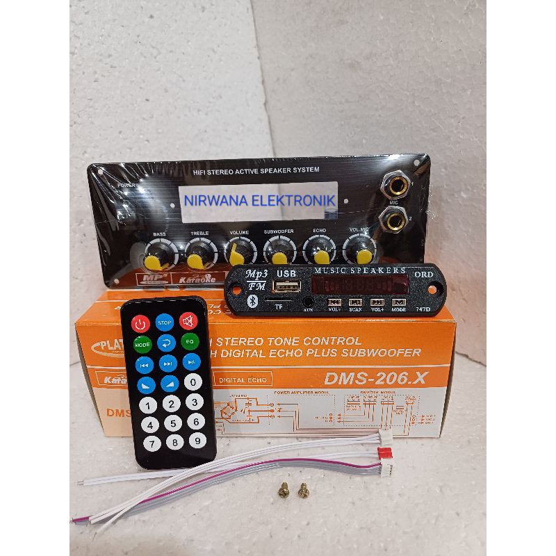 Kit Tone Control Plus MP3 BLUETOOTH DMS 206X