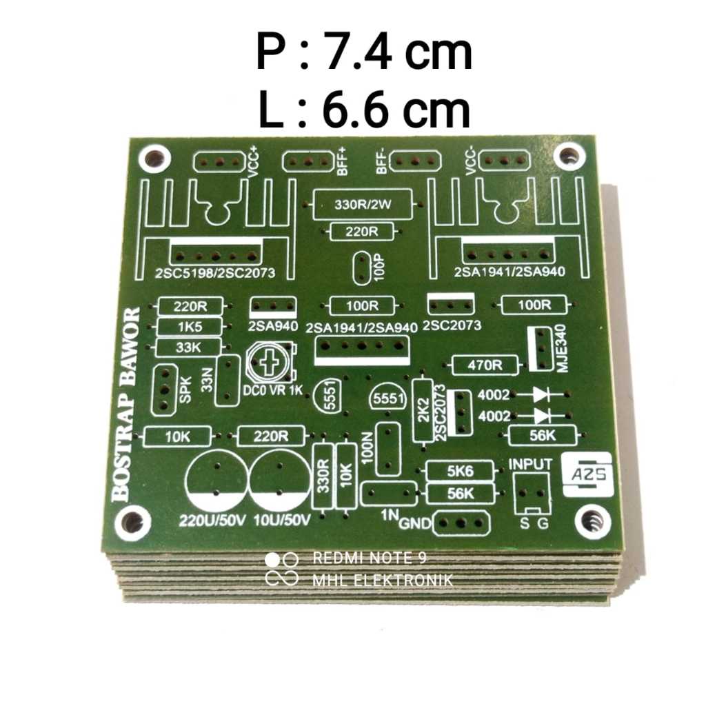 PCB Power Micro Bostrap BAWOR
