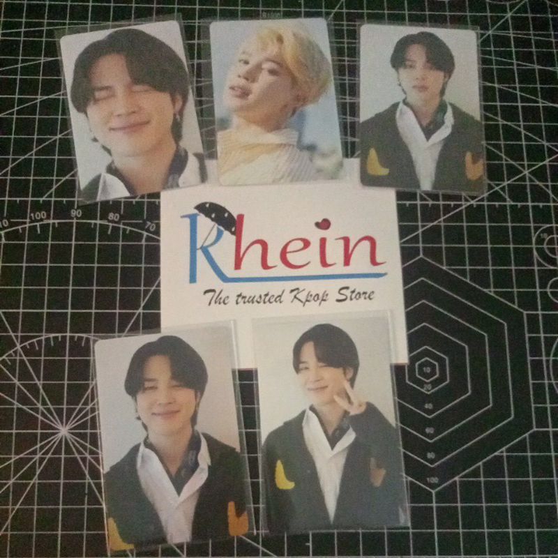 Photocard Official BTS Jimin Dicon 101