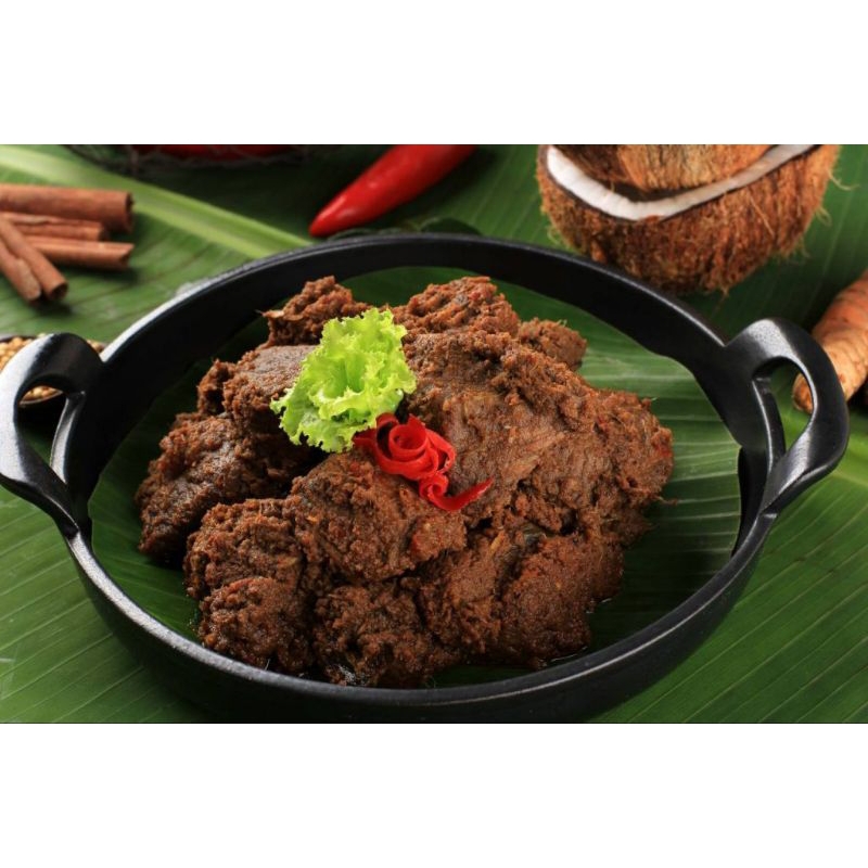 

Rendang Daging Sapi padang halal 500g dan 1kg