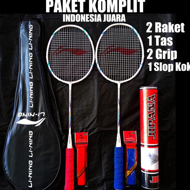 CHEKOUT RAKET LINING Paket Komplit 100% Murah Mantap