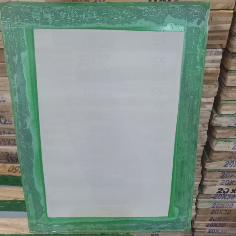 

[✂S10➢] SCREEN SABLON 20x30 T.120, T150, T165, T180 ( PUTIH ) Serba Murah