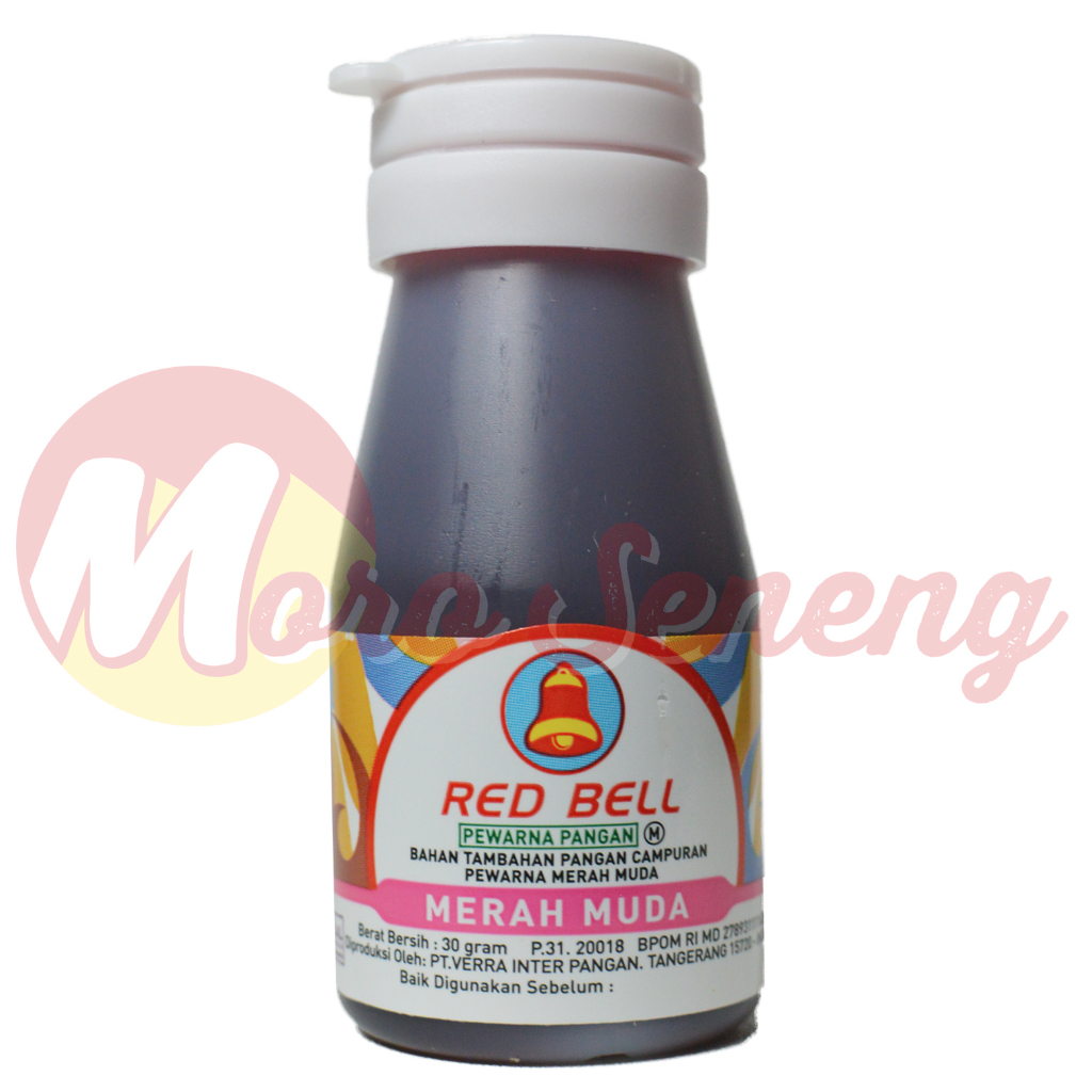 

Red Bell Merah Muda Jambu Pink Redbell Pewarna