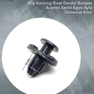 Klip 11758/Clip Liner Fender/Bumper/Bemper/Spakbor Evalia/Livina/Xtrail/X-Trail/Datsun/Mirage