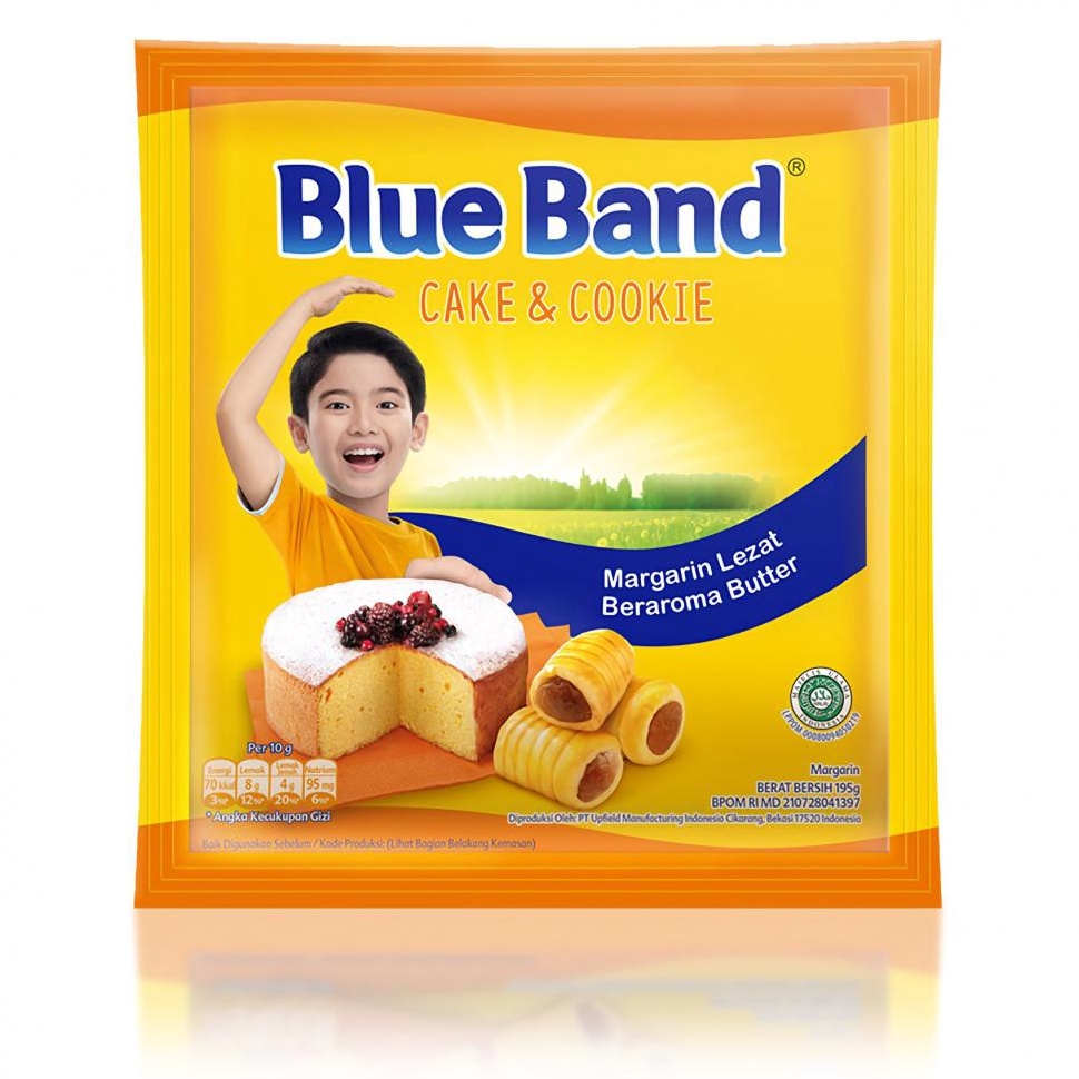 

[Produk U090] BLUE BAND Cake And Cookie Sachet 200gr / Blueband CnC BEST PRICE Baru