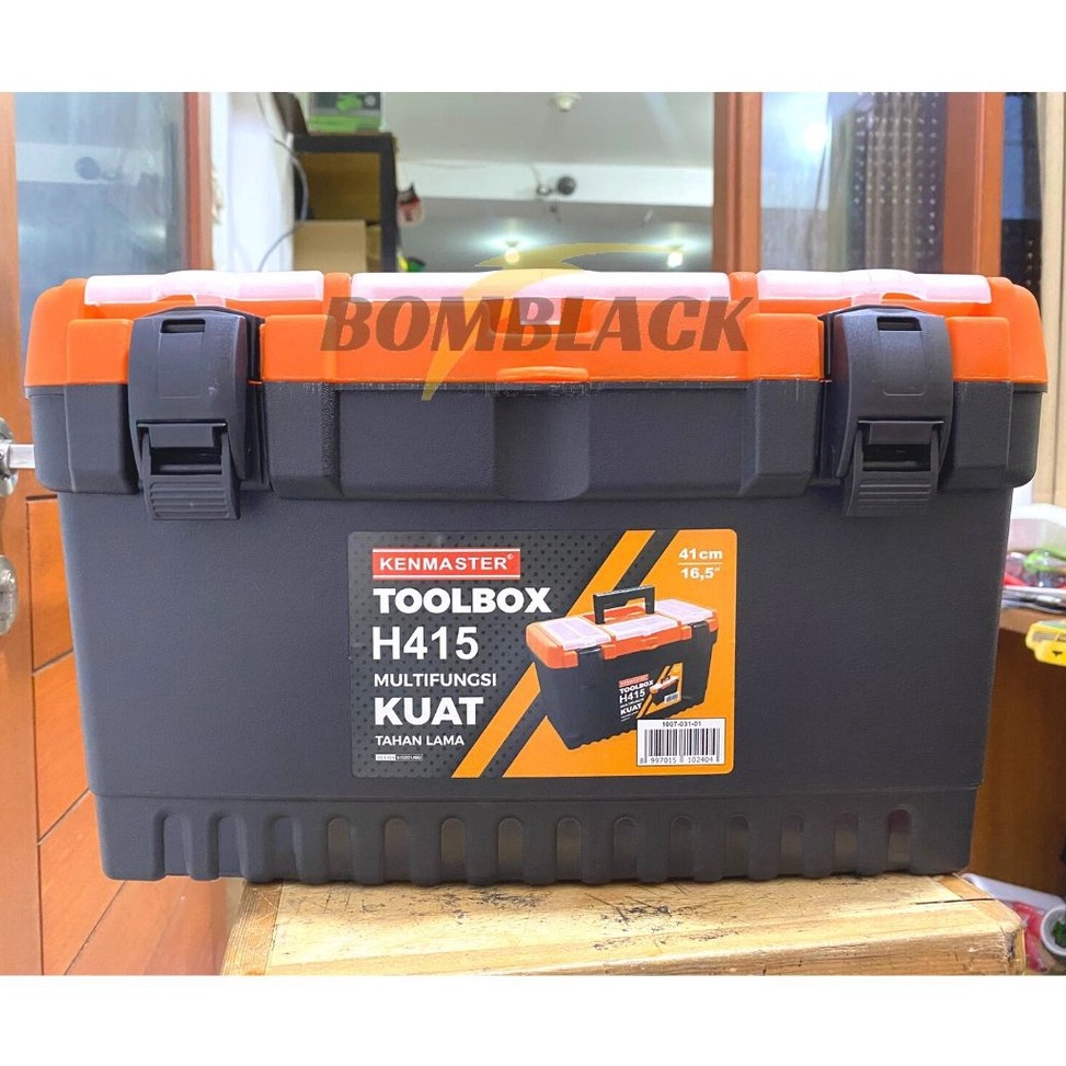 Best S3ller KENMASTER Tool Box H 415 Toolbox Besar Tool Kit Tempat Kunci Kotak Perkakas H415 Tool Bo