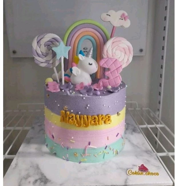 

CAKE BIRTHDAY UNICORN/ KUE ULANG TAHUN UNICORN TANDUK / BIRTHDAY CAKE LITTLE PONY/ CUSTOM CAKE JAKARTA MURAH