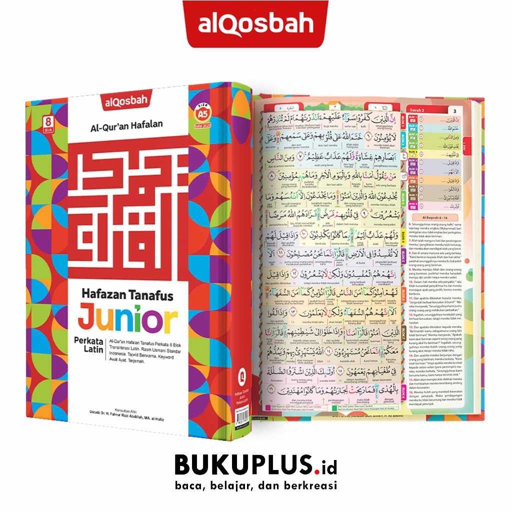 Hafazan Tanafus Junior Perkata Latin Ukuran A5