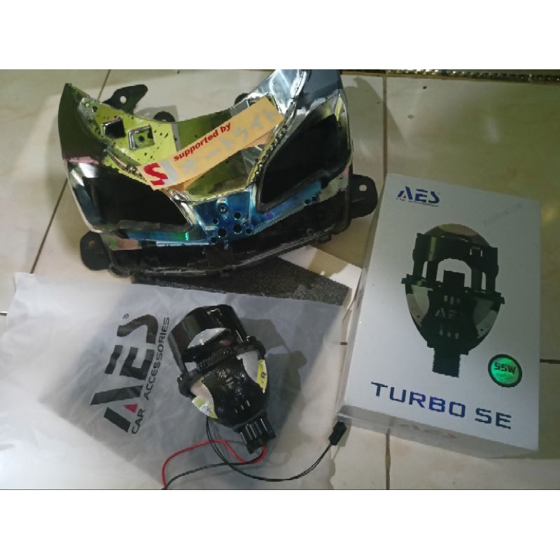 Reflektor Vario 110 fi biled aes turbo se custom single sein running