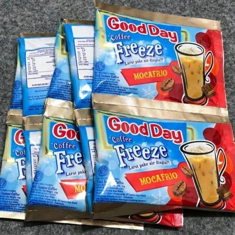 

Re4dy Stock KOPI Good day ZE Mocafrio 30g RENCENG ( ISI 10 ) Always