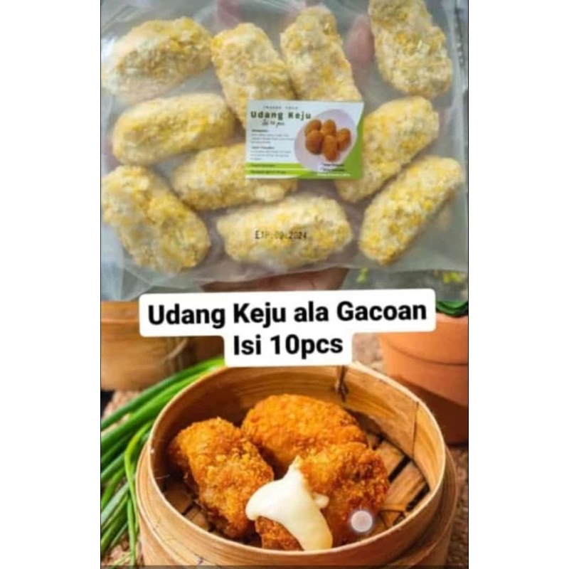 

Udang keju frozen ala gacoan isi 10
