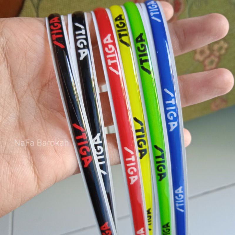 SIDETAPE STIGA TIMBUL RESIN LENTUR LIS BET TENIS MEJA KEREN MURAH